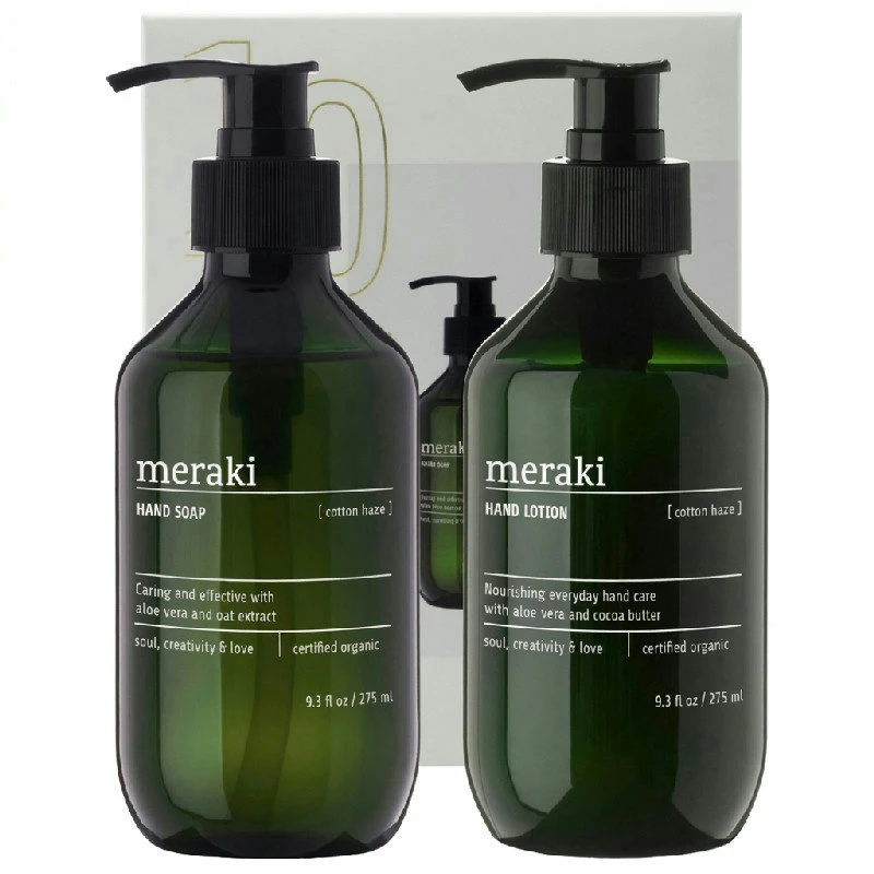 Meraki Cotton Haze Handpflege-Geschenkset 2 x 275 ml 309774005 by Meraki color Grön