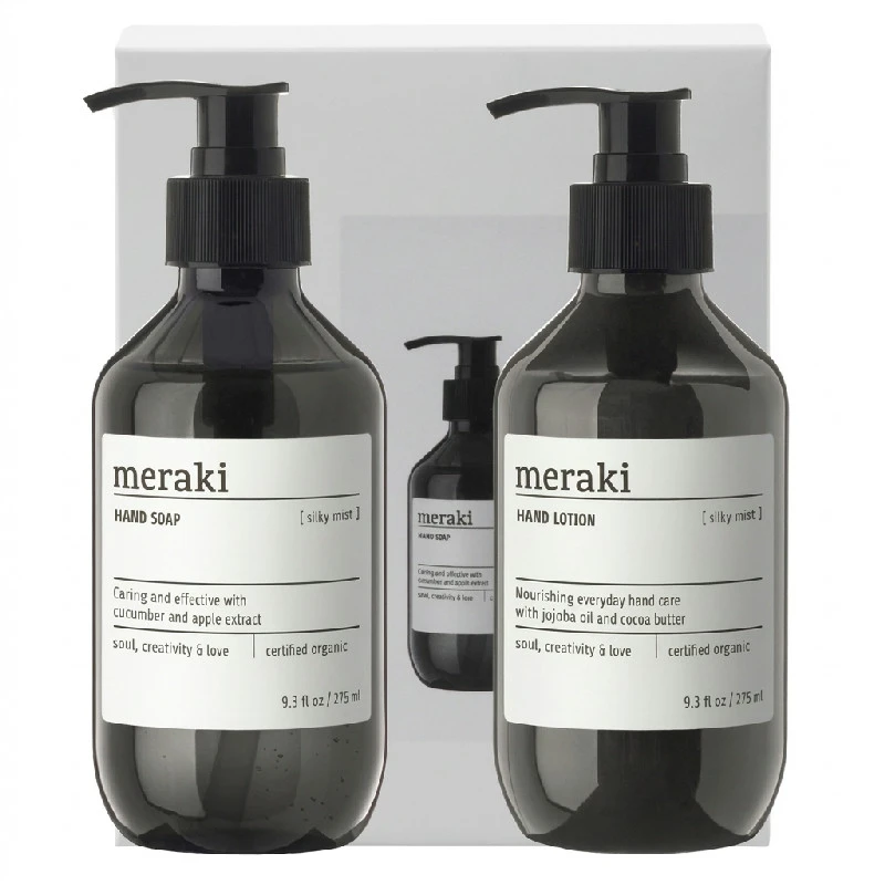 Meraki Silky Mist Handpflege Geschenkset 2 x 275 ml 309774006 by Meraki color Svart