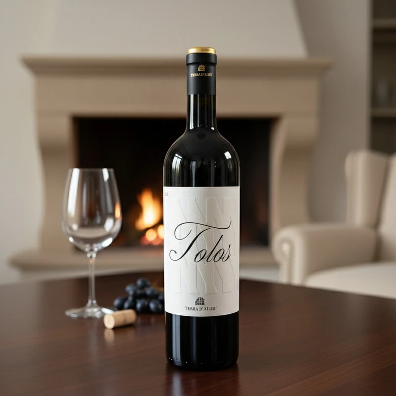 Tolos Rosso DOC 2022 0,75 L – Terra d’Aligi 25018 by Terra d’Aligi color Svart