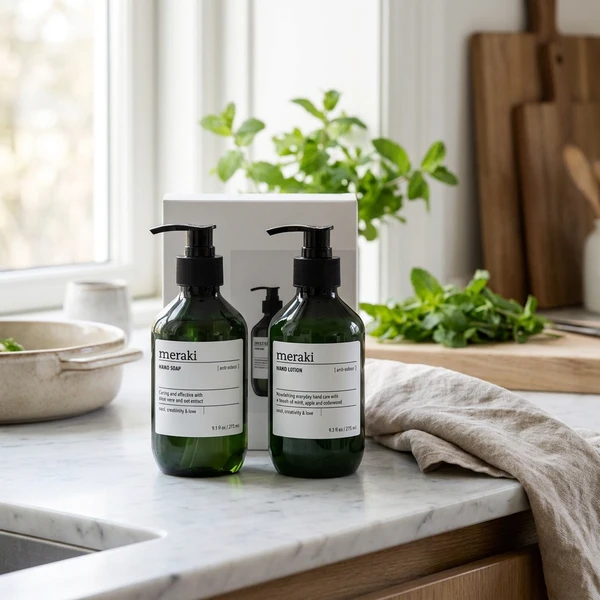 Meraki Anti-odour Handpflege Geschenkset 2 x 275 ml 309770426 by Meraki color Grön