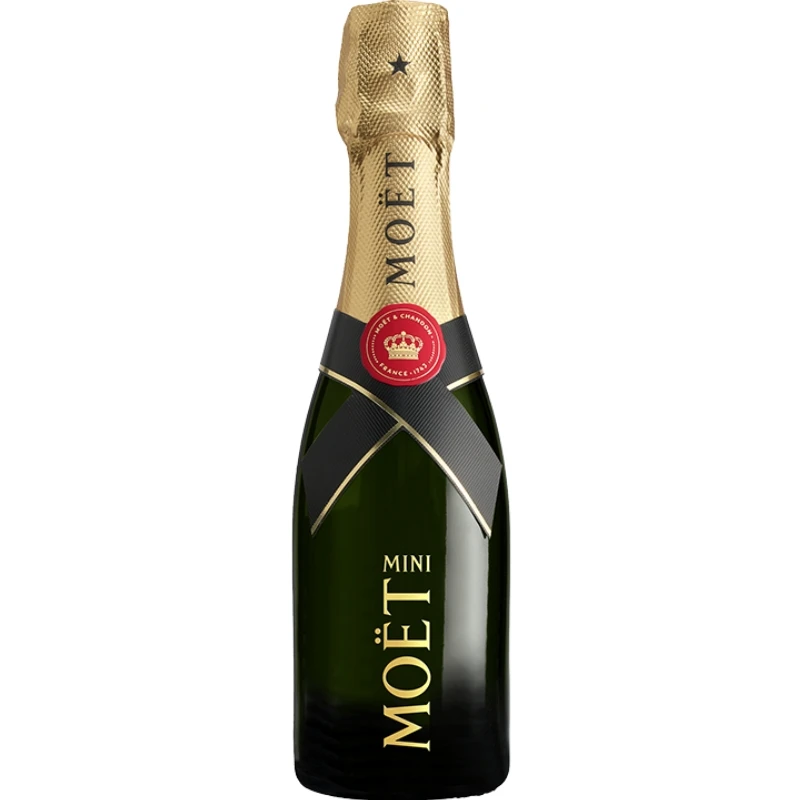 Moët & Chandon Impérial Brut Champagner Piccolo 20 cl 1070322 by Moët & Chandon color Svart