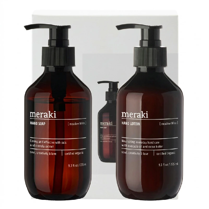 Meraki Meadow Bliss Handpflege Geschenkset 2 x 275 ml 309770408 by Meraki color Svart