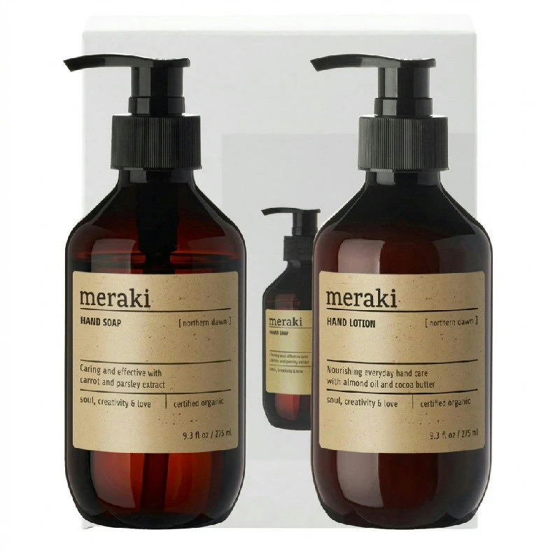Meraki Northern Dawn Handpflege Geschenkset 2 x 275 ml 357980202 by Meraki color Svart