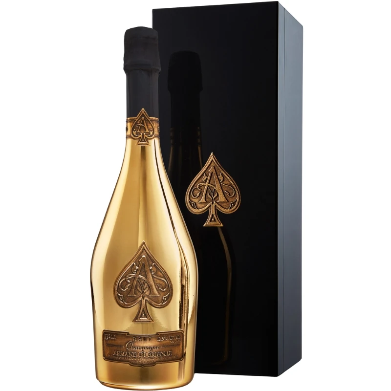 Armand de Brignac Brut Gold Champagner 75 cl 1096001 by ARMANDDEBR color Svart
