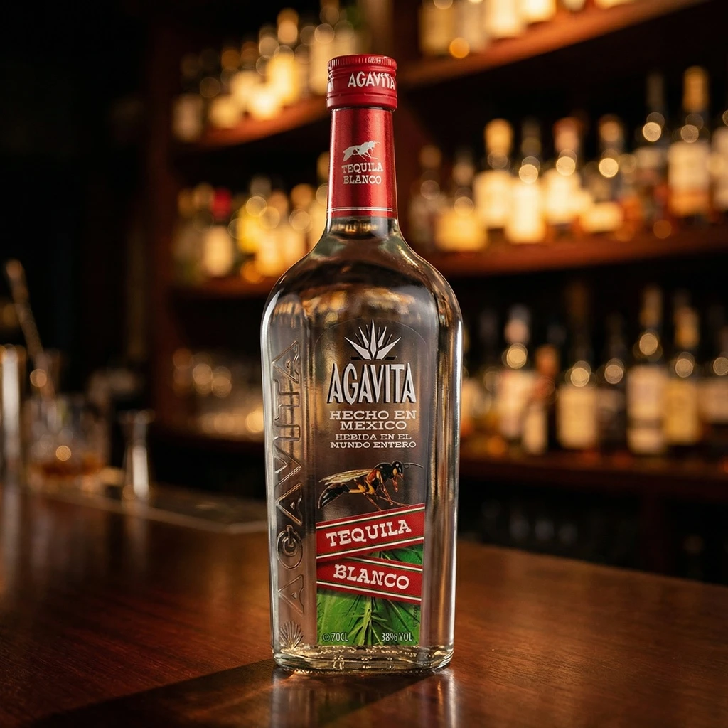 Agavita Tequila Blanco 70 cl 53078 by AGAVITA color Svart