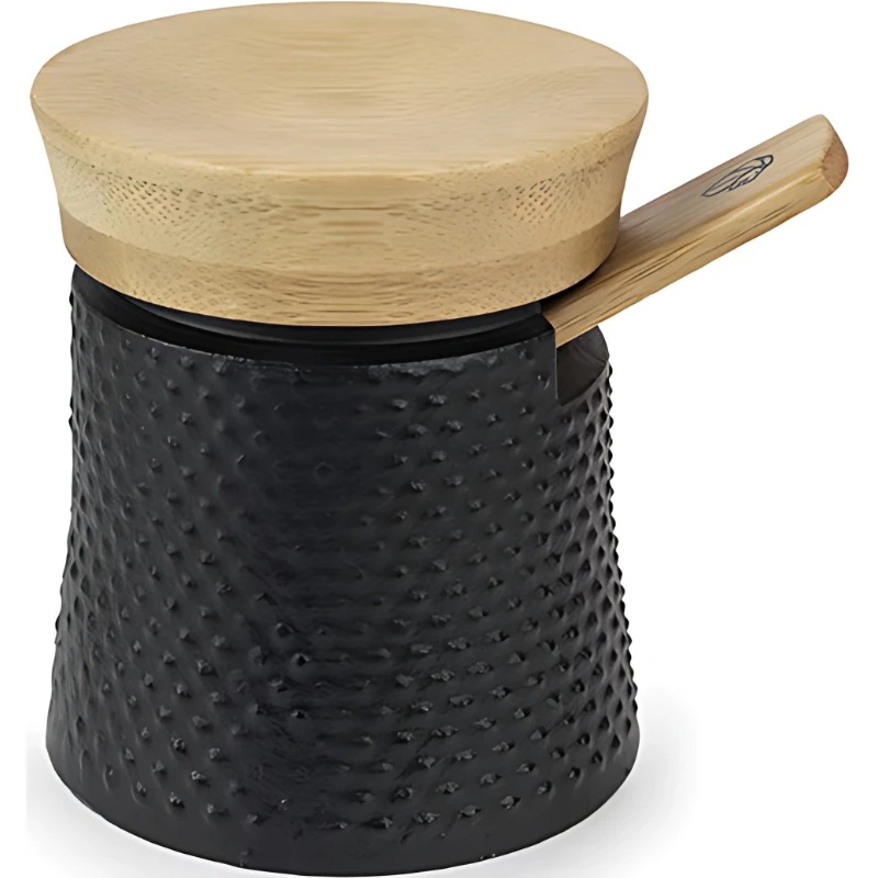 Peugeot Bali Pfeffermühle und Salzschale Set aus Gusseisen 39967 by Peugeot color Svart, vit