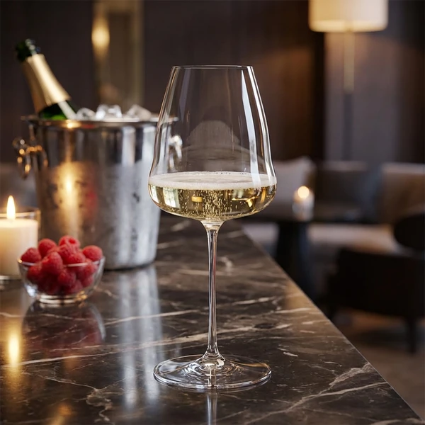 Riedel Winewings Champagnerglas 932334 by Riedel color Svart