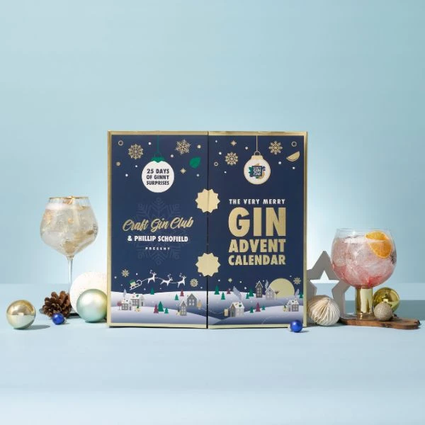 Craft Gin Club Philip Schofield Edition 25 x 5 cl Gin Adventskalender GCJ by Craft Gin Club color Svart