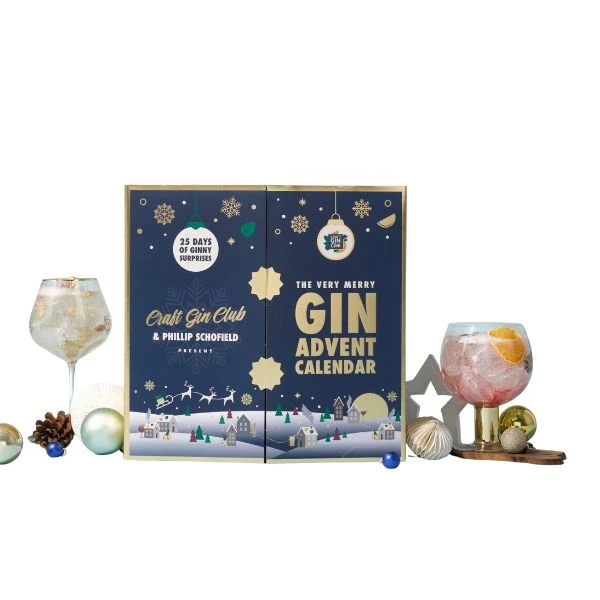 Craft Gin Club Philip Schofield Edition 25 x 5 cl Gin Adventskalender GCJ by Craft Gin Club color Svart