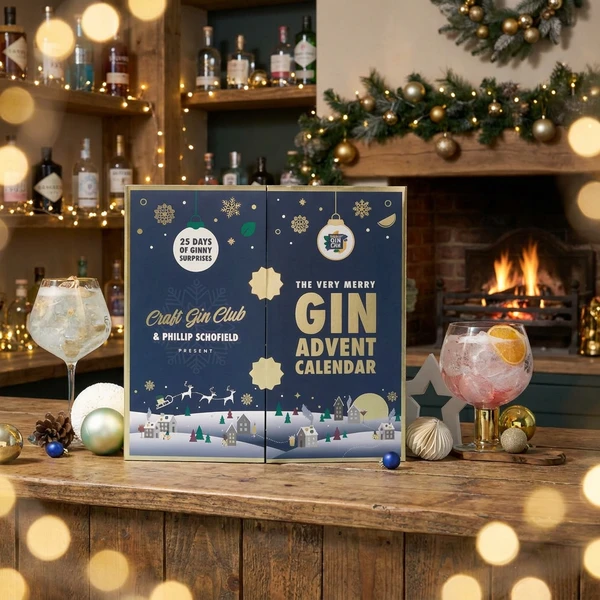 Craft Gin Club Philip Schofield Edition 25 x 5 cl Gin Adventskalender GCJ by Craft Gin Club color Svart
