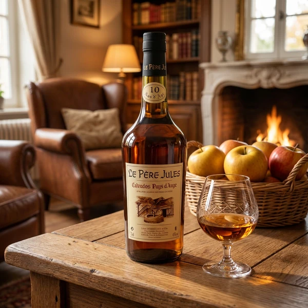 Calvados Pere Jules 10 ans Pays d'Auge 70 cl 50491100 by Le Pere Jules color Svart