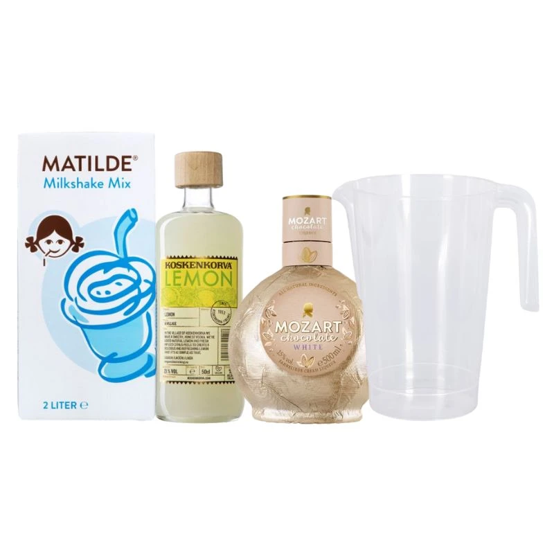 Creamy Lemon Curd Krug – Cocktail-Set Bundle109 by Bundle color Svart