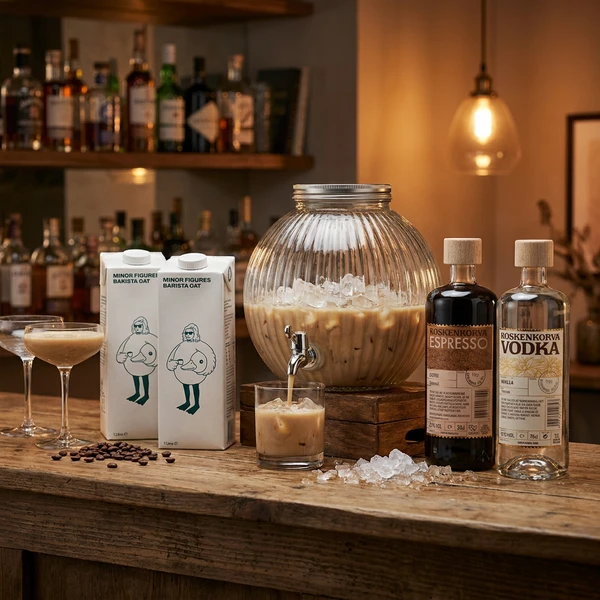 White Russian Dispenser – Cocktail-Set Bundle110 by Bundle color Svart