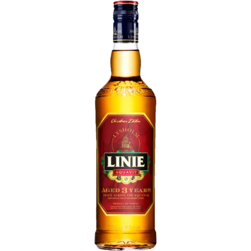 Linie Jule Aquavit 2025 70 cl 207933 by LINIEAQUAV color Svart