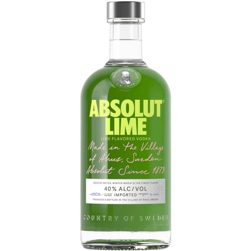Absolut Vodka Lime 70 cl 52197 by ABSOLUT color Svart