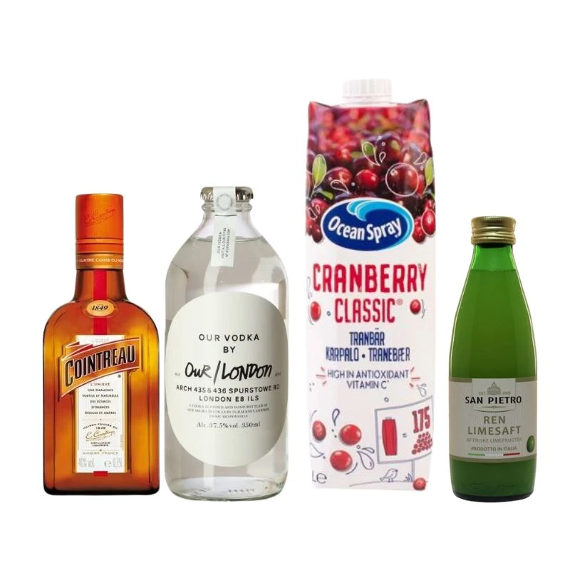 Classic Cosmopolitan – Cocktail-Set Bundle114 by Bundle color Svart