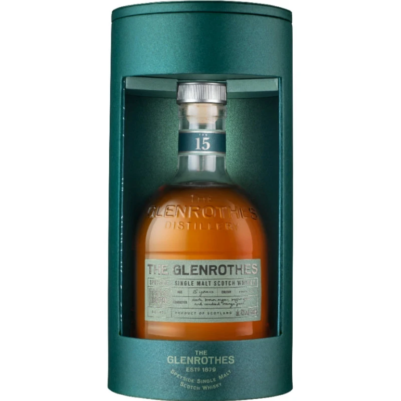 Glenrothes 15 YO Speyside Single Malt FL 70 14010655 by GLENROTHES color Svart