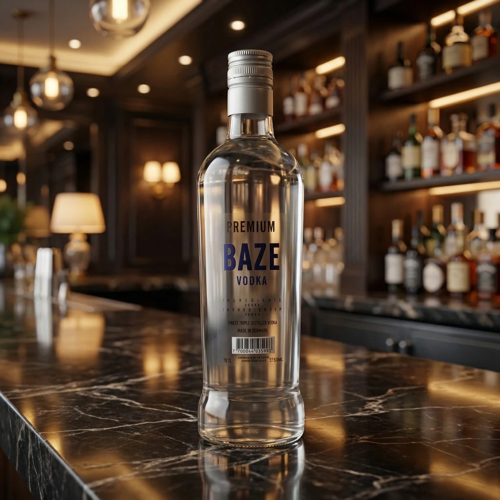 Baze Vodka 70 cl 52067 by BAZE color Svart
