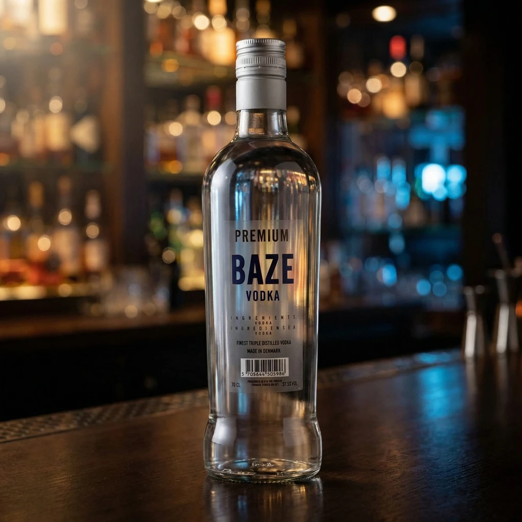 Baze Vodka 70 cl 52067 by BAZE color Svart