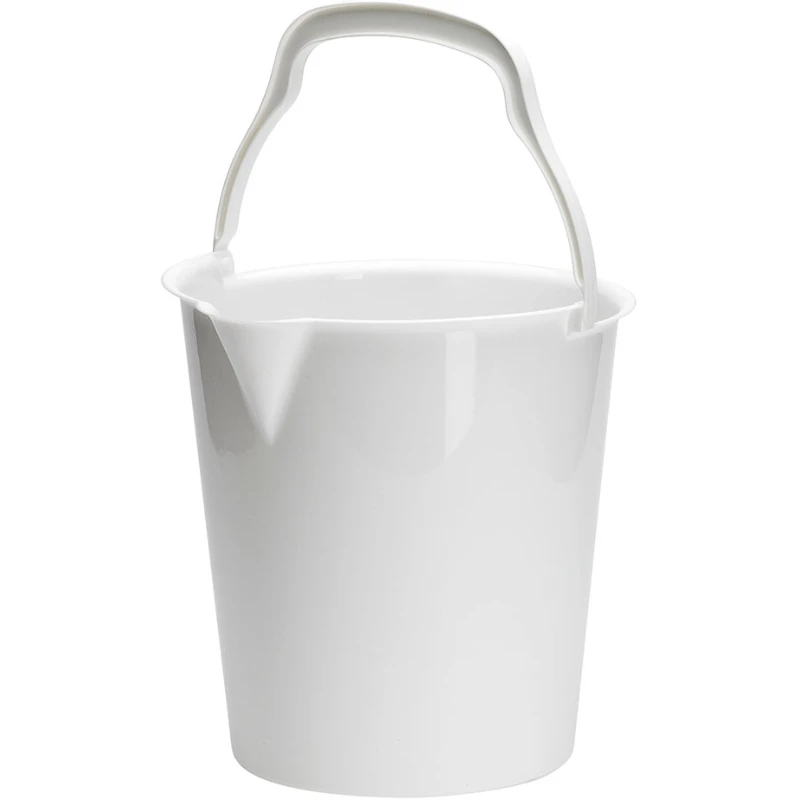 Plast1 Eimer 5 Liter Weiß 104419AG by Plast1 color Vit