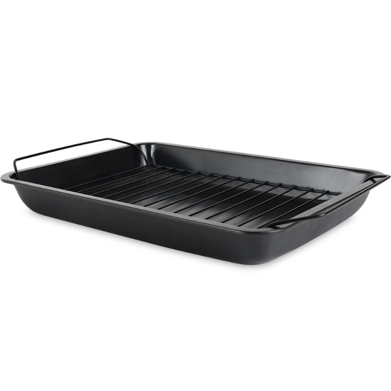 Royal Series Bräter mit Rost aus Aluminium 11412AG by Royal Series color Grijs