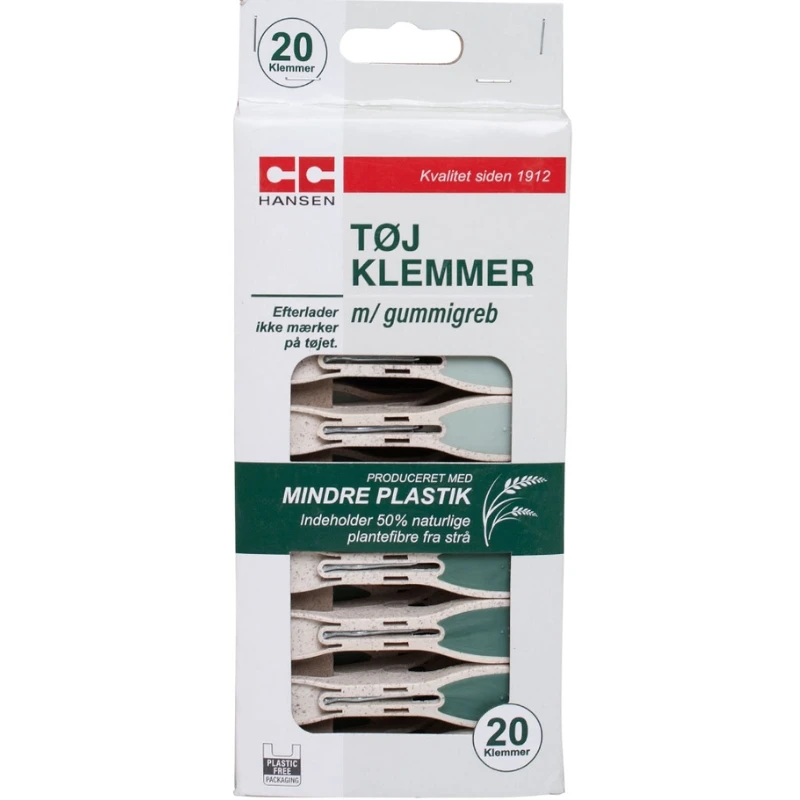 Wäscheklammern mit Gummigriff | CC Hansen 1267AG by CC Hansen color Assorterad