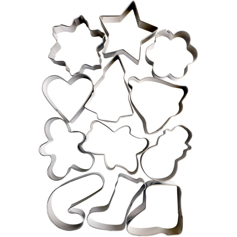 Ausstechformen für Weihnachtsfiguren 12 Stk. - Royal Series 12729AG by Royal Series color Standaard