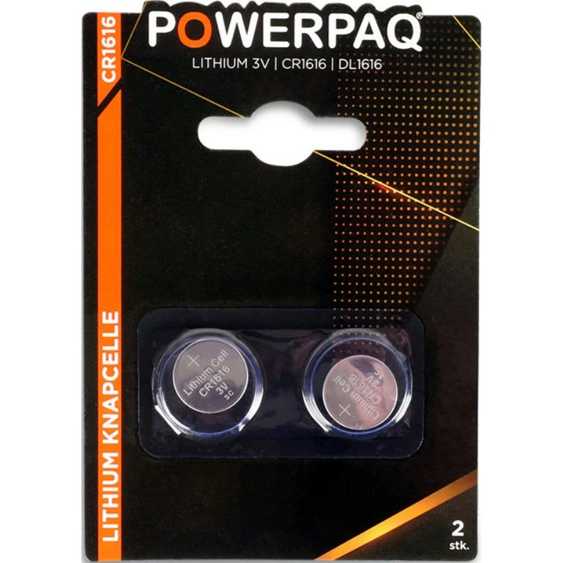 Batterien | Lithium CR1616 3V | PowerPaq 12932AG by PowerPaq color Silver