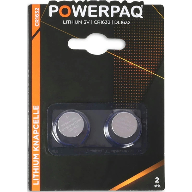 Batterien | Lithium CR1632 | PowerPaq 12934AG by PowerPaq color Silver