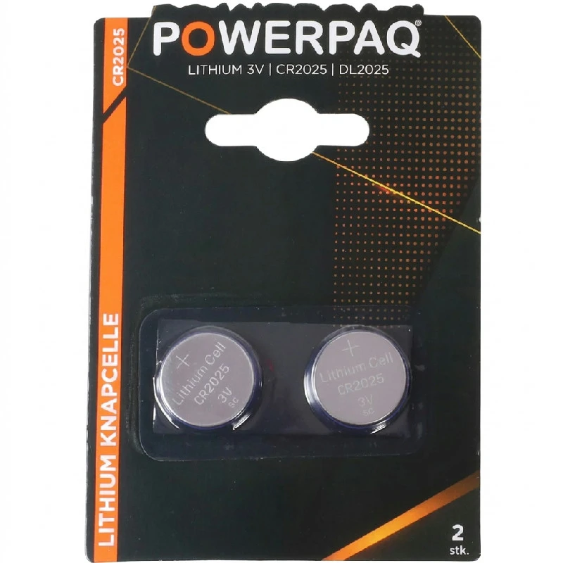 Batterien | Lithium CR2025 | PowerPaq 12936AG by PowerPaq color Silver