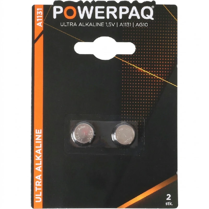 Batterien | Ultra Alkaline A1131 | PowerPaq 12944AG by PowerPaq color Svart/guld