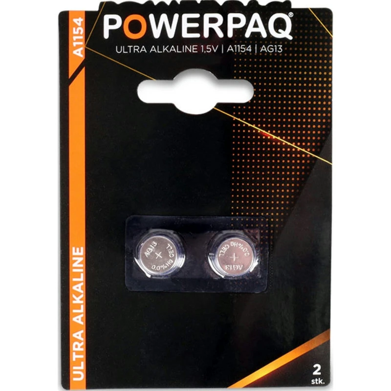 Batterien | Ultra Alkaline A76 | PowerPaq 12946AG by PowerPaq color Svart/guld