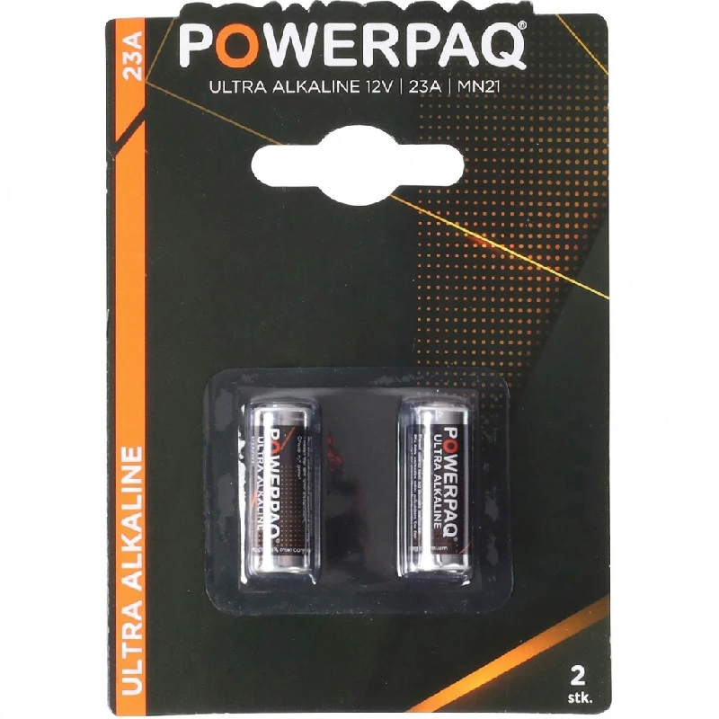 Batterien | Ultra Alkaline 23A-12V | PowerPaq 12947AG by PowerPaq color Svart/guld