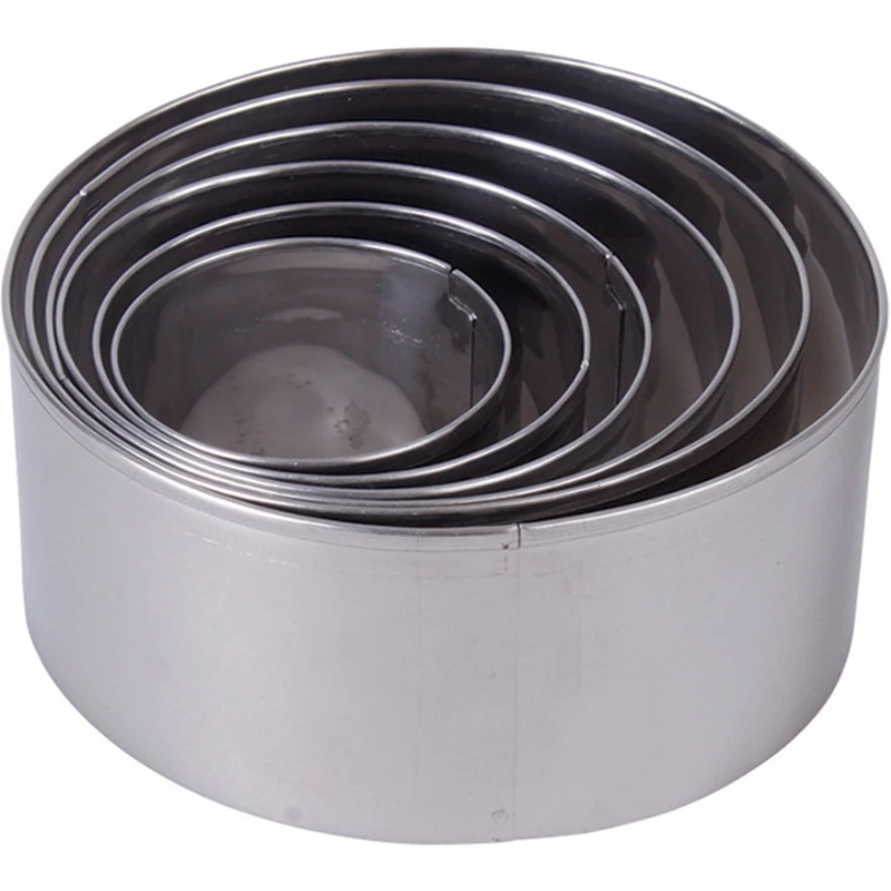 Runde Ausstechformen aus Kunststoff und Metall 12965AG by Standard color Standaard