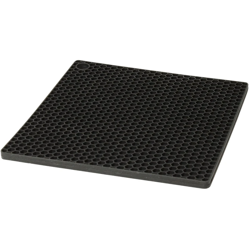 Topflappen und Untersetzer aus Silikon - Schwarz 13989AG by Airfryer color Svart