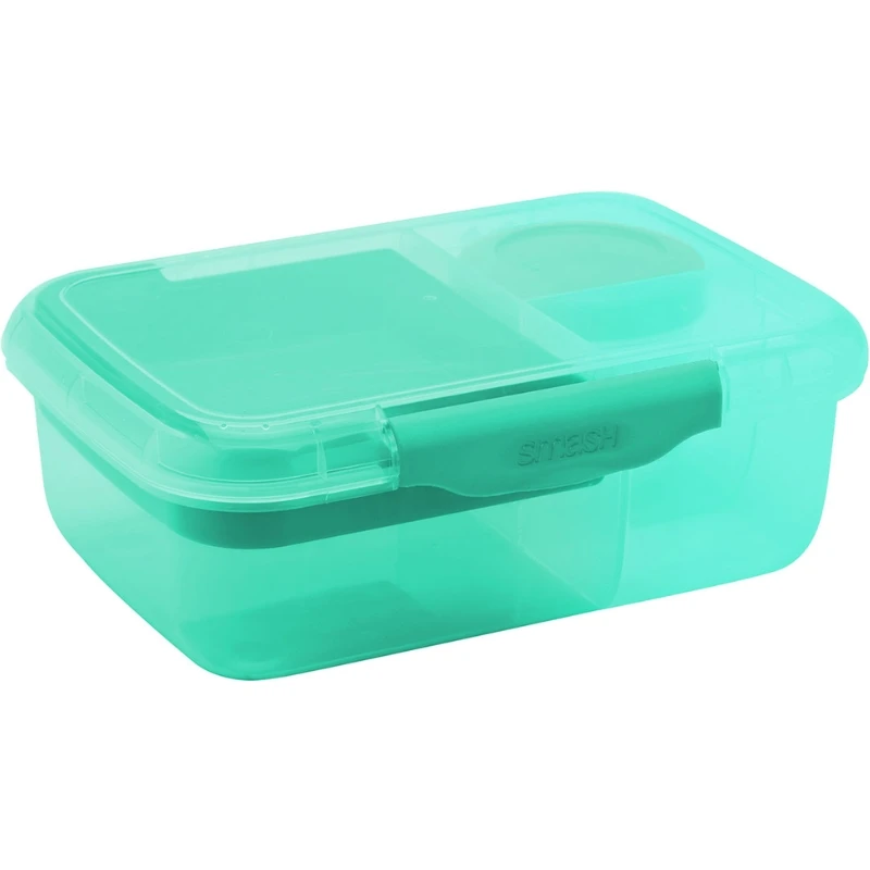 SMASH Bento Lunchbox Brotdose mit Fächern und Snackdose 1,6 l 14675AG by SMASH color Assorterad