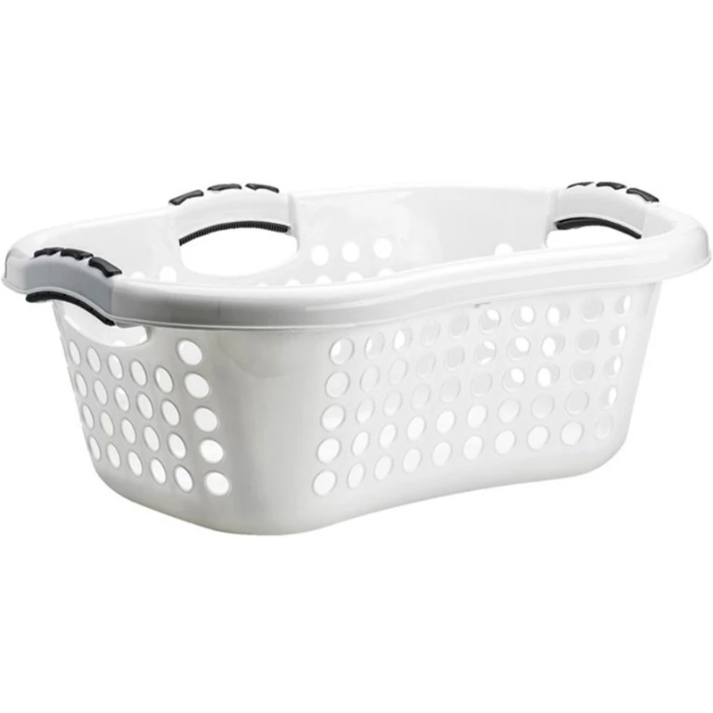 Plast1 Ergonomischer Wäschekorb 45 l, Weiß 201613AG by Plast1 color Vit