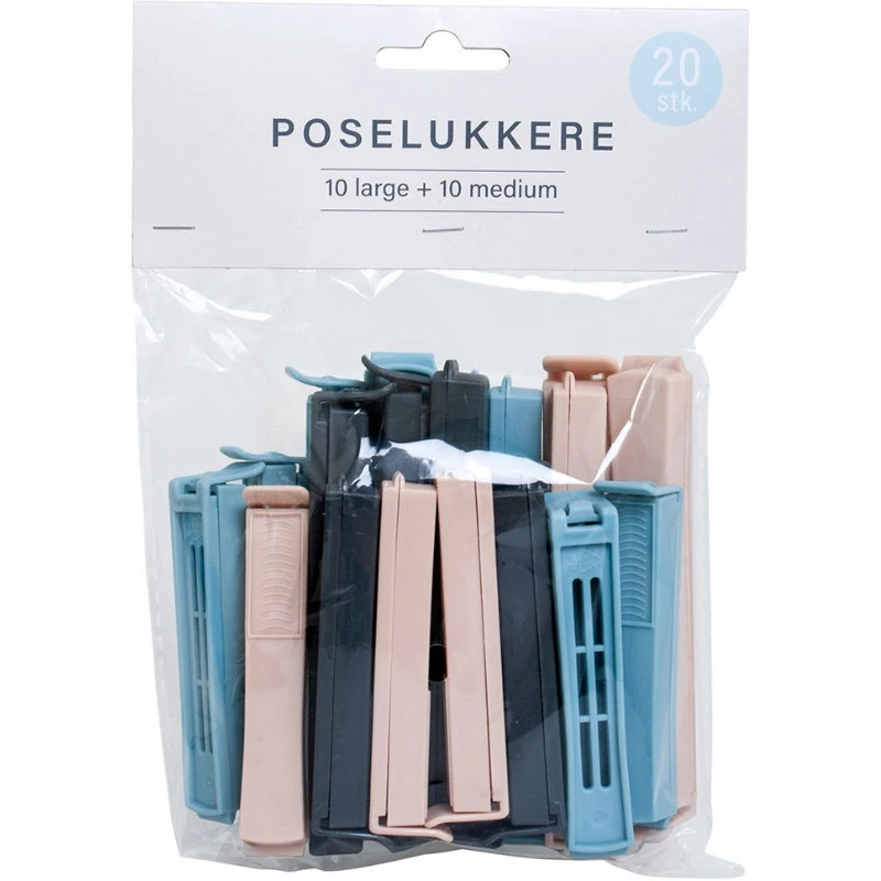 Verschlussclips 20 Stk. – CC Hansen 2942AG by CC Hansen color Assorterad
