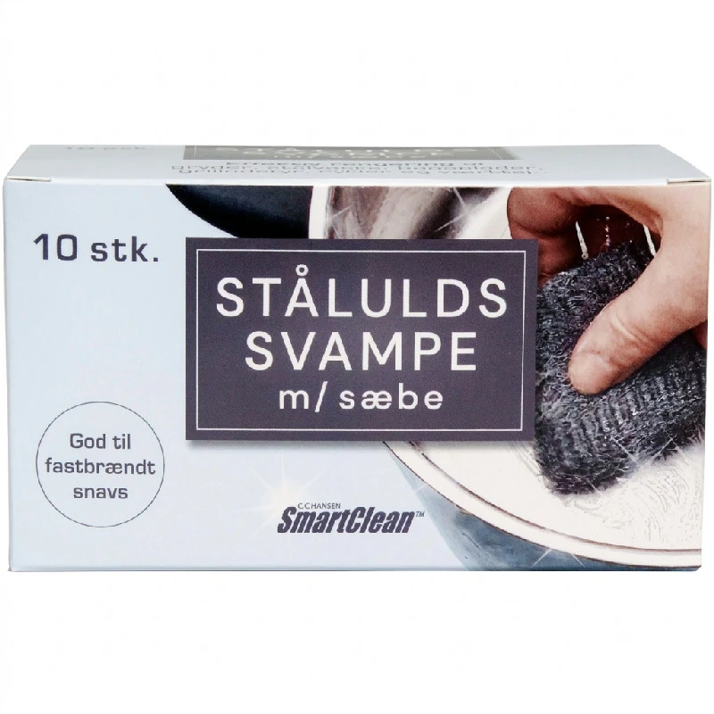 Stahlwolle-Seifenpads | 10 Stk./Pckg. | CC Hansen 3646AG by CC Hansen color Assorterad