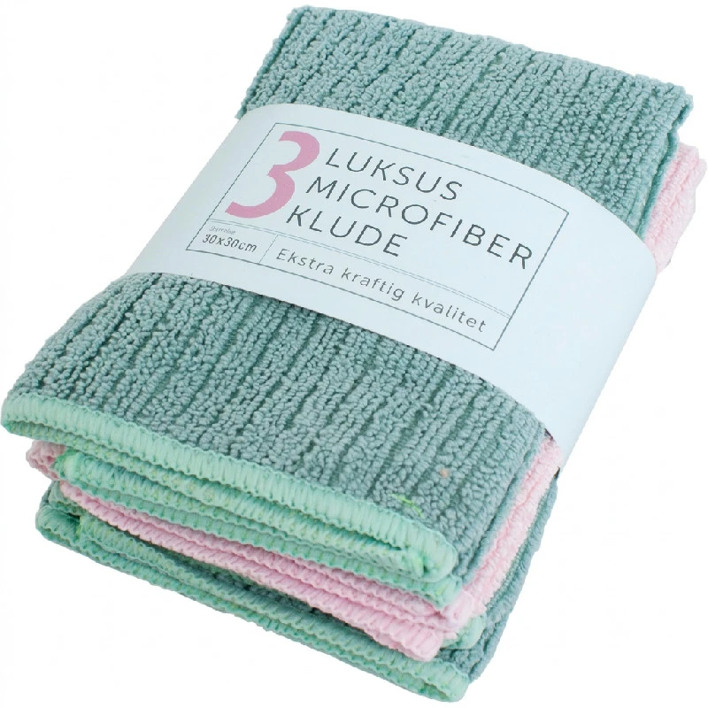 CC Hansen Mikrofasertücher extra starke Qualität 3 Stk. 4039AG by CC Hansen color Svart