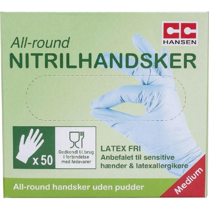 Einweghandschuhe | Nitril | Allround | 50 Stk. | CC Hansen 4796AG by CC Hansen color Svart