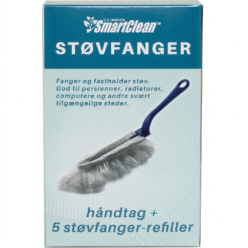 CC Hansen SmartClean Staubfänger inkl. Griff und 5 Refills 4845AG by CC Hansen color Svart