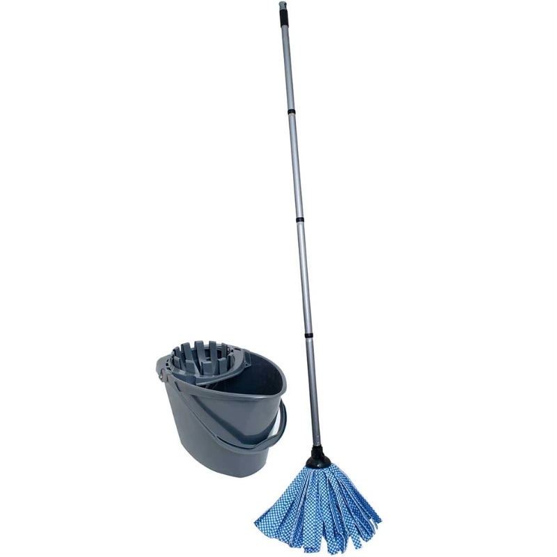 Wischmopp-Set komplett mit 14-L-Eimer | CC Hansen 5420AG by CC Hansen color Svart