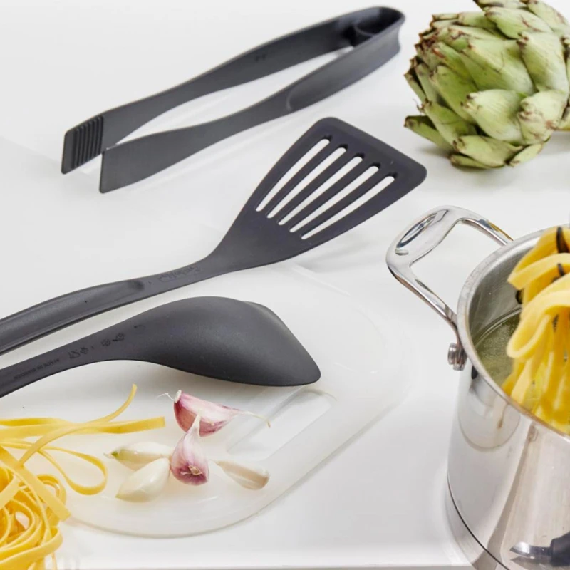 GastroMax Kochlöffel 69111AG by Royal Series color Svart