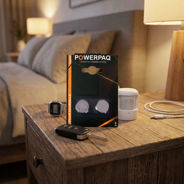 Lithium-Batterien CR2032 2 Stk. | PowerPaq 12937AG by PowerPaq color Silver