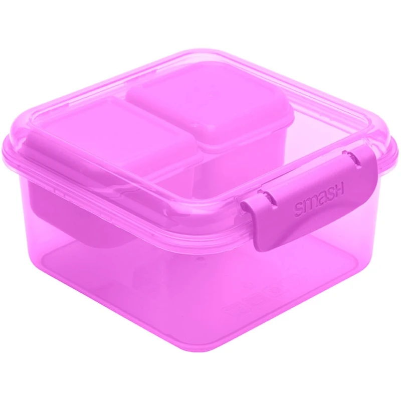 Brotdose mit 2 Snackboxen 1,15 l 14702AG by SMASH color Assorterad