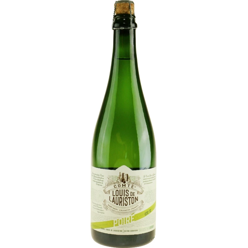 Comte Louis de Lauriston Cidre Poiré FL 75 25100401 by Comte Louis de Lauri color Svart