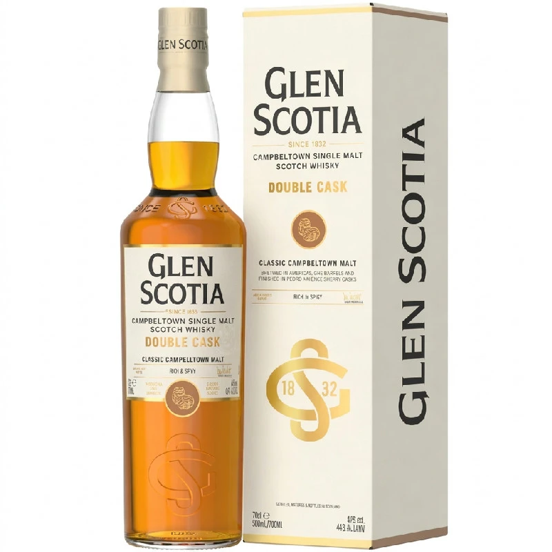 Glen Scotia Double Cask PX Sherry Cask Finish Whisky 70 cl 50139310 by Glen Scotia color Svart