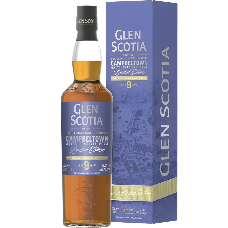 Glen Scotia 9 Years Old Campbeltown Festival 2024 Whisky FL 70 50139337 by Glen Scotia color Svart