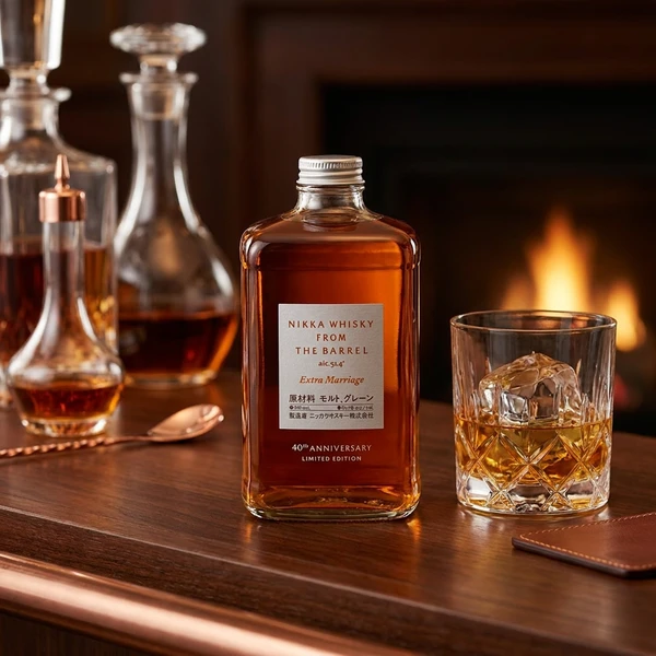 Nikka From The Barrel Extra Marriage Anniversary Whisky 50 cl 50297705 by NIKKA color Svart
